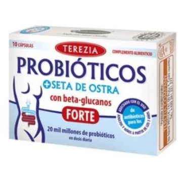 Terezia Probioticos + Seta De Ostra Con Betaglucanos 10Cap