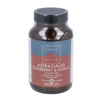 Terranova AstragaloSauco Y Ajo (Defensas) Complex 100V Cápsulas