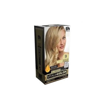 Th Pharma V Color- Kit Tinte Nº 9 Sin Amoniaco C/Oro Líquido