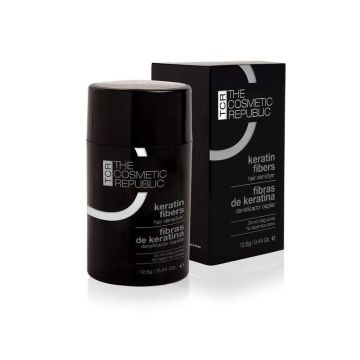 The Cosmetic Republic Fibras capilares Keratin Fibers Grisç, 12,5 gr