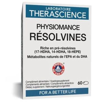 Therascience Physiomance Resolvinas 60 Perlas.