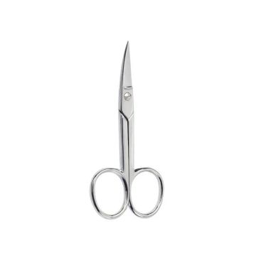 Beter Tijera De Manicura Para Uñas Cromada Curva 9 cm