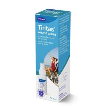 Tiritas Wound Spray Limpieza Heridas , 50 ml