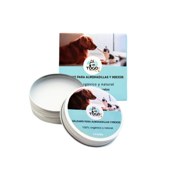 Togo Bálsamo Curativo Almohadillas, Nariz de Perros y Gatos, 60Ml