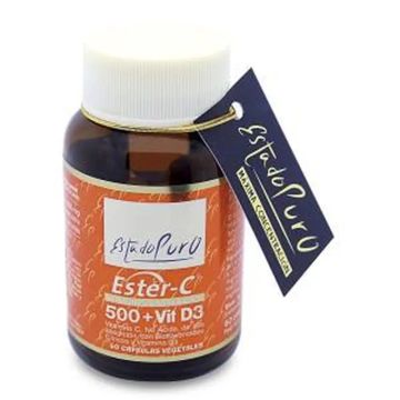 Tongil Ester C Con Vitamina D3 60 Cápsulas Estado Puro