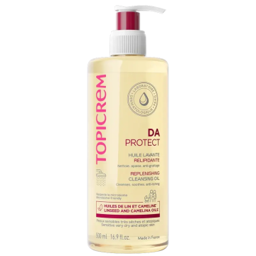 Topicrem Duplo Da Protect Gel Limpiador Sobreengrasante, 2x500 ml