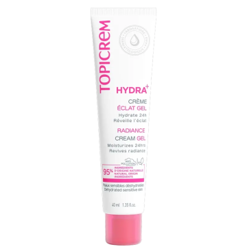 Topicrem Hydra+ Gel Hidratante Iluminador , 40 ml