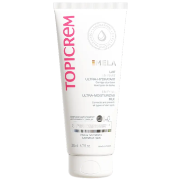 Topicrem Mela Leche Unificadora Ultra-Hidratante Corporal Spf15, 200 ml