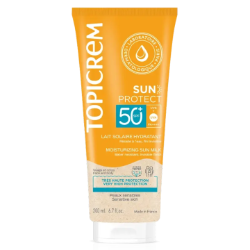 Topicrem Sun Protect Leche Spf50+, 200 ml