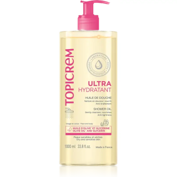 Topicrem Uh Aceite De Ducha , 1000 ml