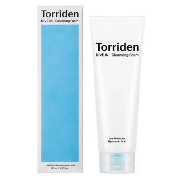 Torriden Dive-In Low Molecular Hyaluronic Acid Cleansing Foam , 150 ml