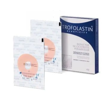 Trofolastin Cicatrices Periareolar 6,5 x 6,5 cm, 6 Parches, Pack de 2