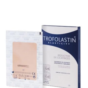Trofolastin Reductor De Cicatrices 10 x 14 cm, 5 Parches