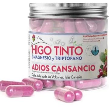Tuno Canarias Higo Tinto Con Magnesio Y Triptofano 90 Cápsulas