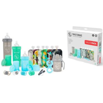 Twistshake Pack Botellas Azul