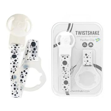 Twistshake Sujetachupete Blanco