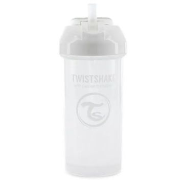 Twistshake Vaso Pastel Blanco 6+M , 360 ml