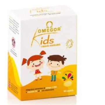 Uga Nutraceuticals Omegor Kids Masticable 60Cap.