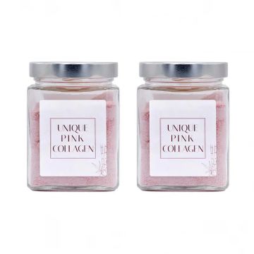 Unique Pink Collagen Suplemento Nutricional, Pack 2x300 Gramos