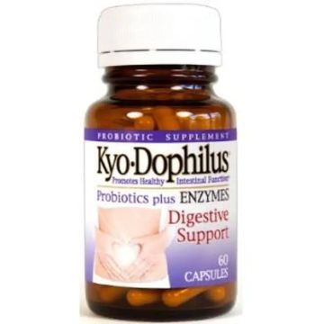 Universo Natural Kyo-Dophilus Con Enzimas 60 Cápsulas