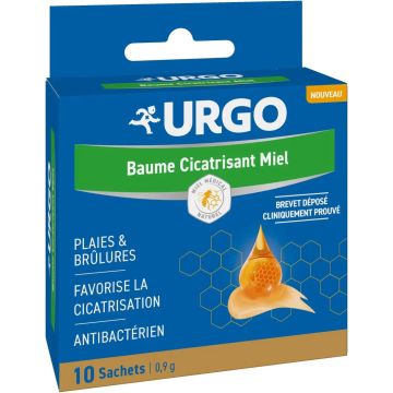 Urgo Bálsamo Cicatrizante Con Miel, 10 Sobres/0,9 Gr