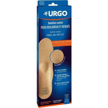 Urgo Plantilla Confort Para Pies Cansados Y Doloridos Talla 42-44