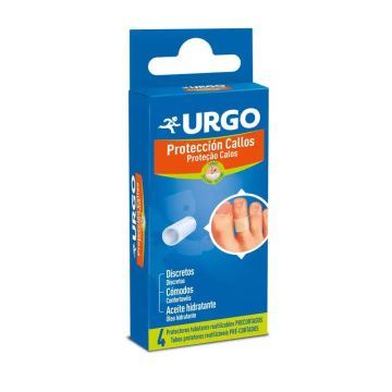 Urgo Protector Callos Tubos Reutilizables Precortados , 4 unidades