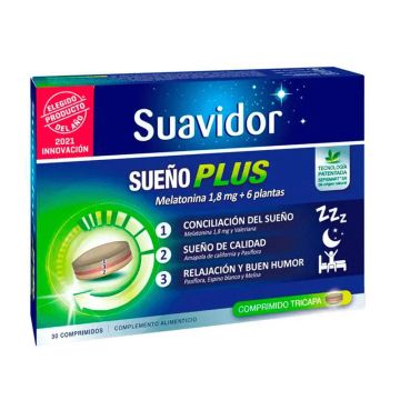 Suavidor Sueño Plus Tricapa, 30 comprimidos