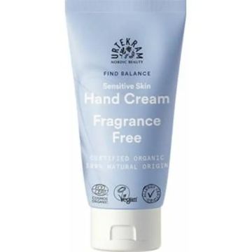 Urtekram Fragance Free Crema De Manos 75Ml. Eco Vegan