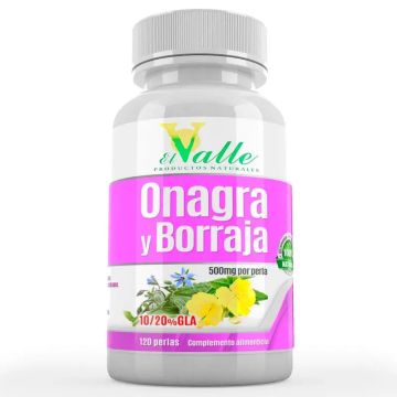 Valle Onagra Borraja Vit E  120 perlas