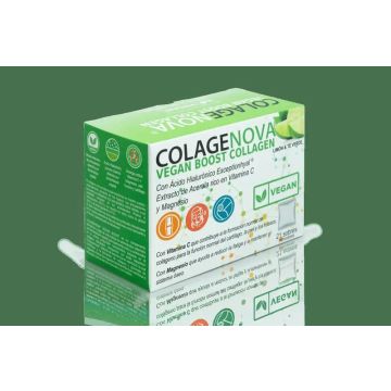 Vaminter Colagenova Vegan Boost Te Verde + Limon 21 Sobres