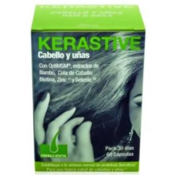 Vaminter Kerastive Cabello Uñas Formula Vegetal 60Cap.