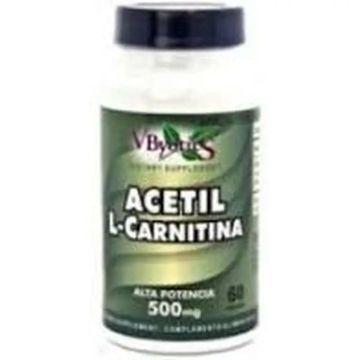 V.Byotic Acetil- L- Carnitina Carnipure 500 Mg  60 cápsulas