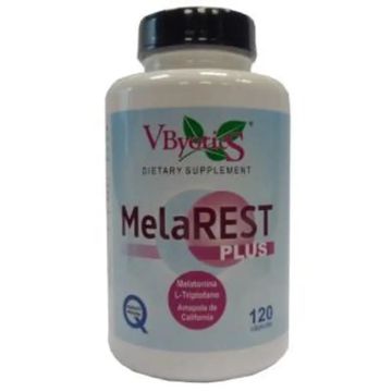Vbyotics Melarest (Melatonina/Amapola C./-Triptofano) 120Ca