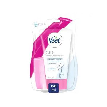 Veet Crema Depilatoria Ducha Piel Sensible 150 ml