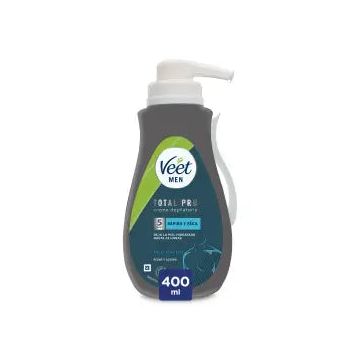 Veet Men Crema Depilatoria Pieles Sensibles, 400 ml
