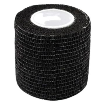 Venda Cohesiva Strap Band Negra 10Cmx4,5M, 1Ud