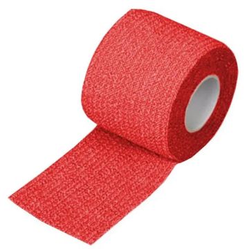Venda Cohesiva Strap Band Roja 10Cmx4,5M, 1Ud