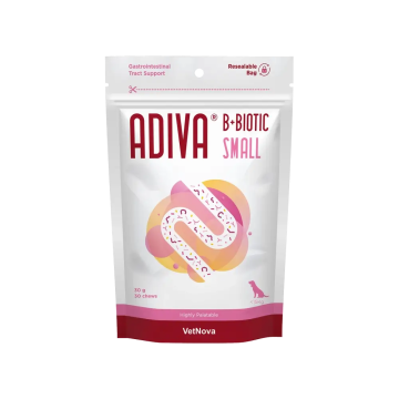 Vetnova Adiva B+Biotic Small, 30 Chews