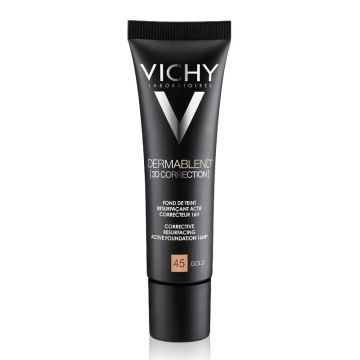 Vichy Dermablend Correction 3D Fondo de Maquillaje Corrector Tono 45 Gold 30 ml