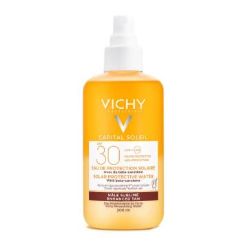 Vichy Capital Soleil SPF30 Agua Solar Protectora Luminosidad 200 ml