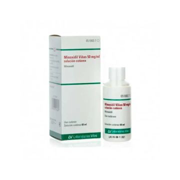Minoxidil Viñas 50 Mg/ ml Solución Cutánea 1 Frasco 60 ml