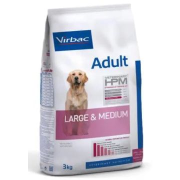 Virbac Hpm Canine Adult Large Medium 16Kg, pienso para perros