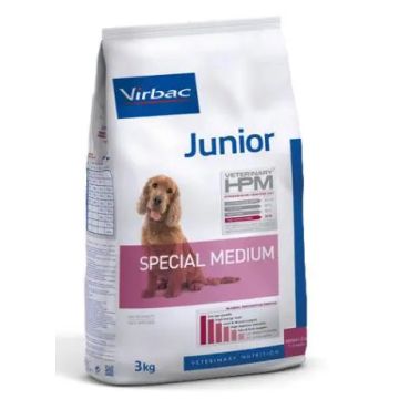Virbac Hpm Canine Junior Medium Special 12Kg, pienso para perros