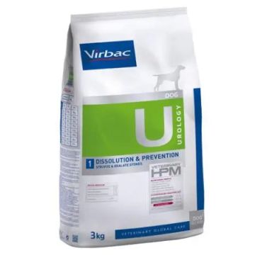 Virbac Hpm Canine Urology Dissolution Prevention U1 3Kg, pienso para perros