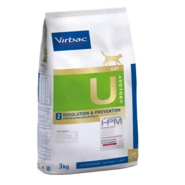 Virbac Hpm Feline Urology Dissolution Prevention U2 1,5Kg, pienso para gatos