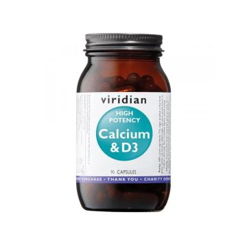 Viridian Calcio-D3 Alta Potencia 90Cap.