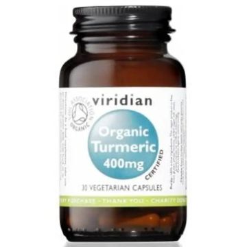 Viridian Curcuma 400Mg. 30Cap.Veg. Bio