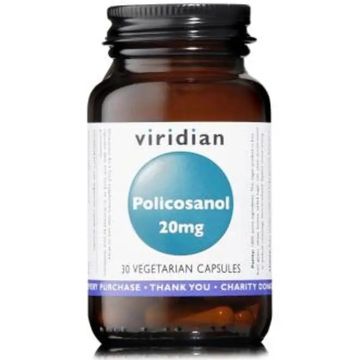 Viridian Policosanol 20Mg. 30Cap.Veg.