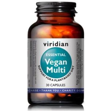 Viridian Vegan Multi Essential 30Cap.